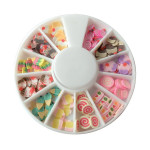 Tranche de mini cane thème pâtisserie