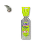 Peinture 3D pailleté 37 ml - Argent