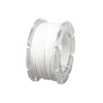 Cordon à bijoux ciré armé nylon ø 0,6 mm x 10 m - Blanc