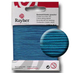 Fil de coton ciré 1 mm x 20 m - Turquoise