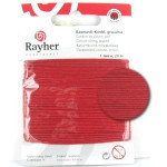 Fil de coton ciré 1 mm x 20 m - Rouge