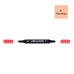 Marqueur double-pointe à encre à base d'alcool Créamarker - 97 - Beige Rose