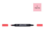 Marqueur double-pointe à encre à base d'alcool Créamarker - 9 - Rose Pale