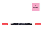 Marqueur double-pointe à encre à base d'alcool Créamarker - 8 - Rose