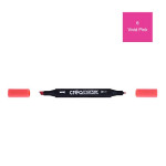Marqueur double-pointe à encre à base d'alcool Créamarker - 6 - Rose Vif