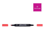 Marqueur double-pointe à encre à base d'alcool Créamarker - 85 - Violet Vif