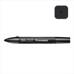 Marqueur double-pointe à encre à base d'alcool Promarker - XB - Noir