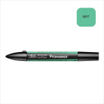 Marqueur double-pointe à encre à base d'alcool Promarker - G637 - Vert menthe