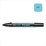 Marqueur double-pointe à encre à base d'alcool Promarker - C528 - Bleu canard