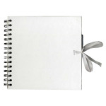 Album de Scrapbooking 30 x 30 cm Kraft Blanc