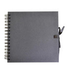 Album de Scrapbooking 30 x 30 cm Kraft Noir