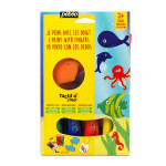 Peinture Tactilcolor 4 couleurs 20 ml - thème animaux marins