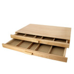 Boite de rangement pour pastel 2 tiroirs